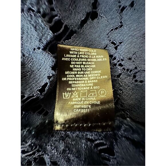 Generation Love Jada Lace Blouse in Navy Blue Size XS - Picture 10 of 10